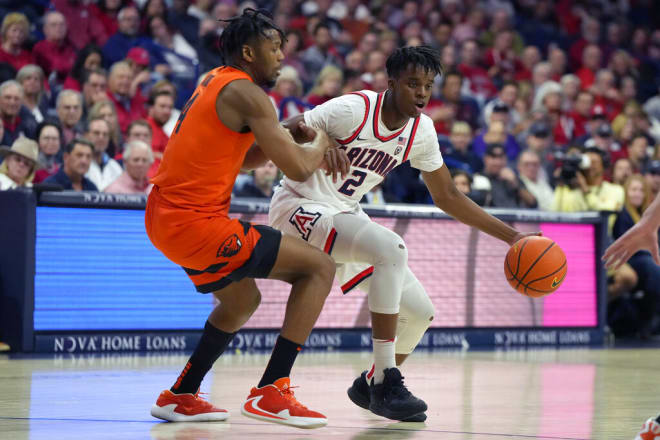 Adama Bal played more than 8 minutes for the first time in Pac-12 play over the weekend when Arizona hosted Oregon State.