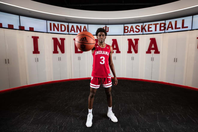 Kaleb Banks came away impressed with Indiana following his official visit. (@Kalebb_3)