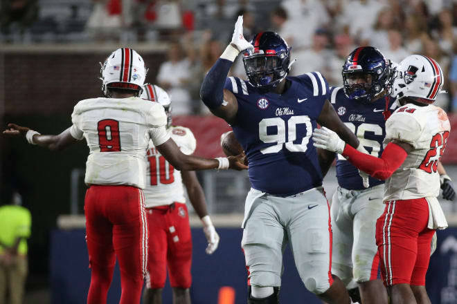 Ole Miss fans are really hoping Tywone Malone is doing this a lot soon. 