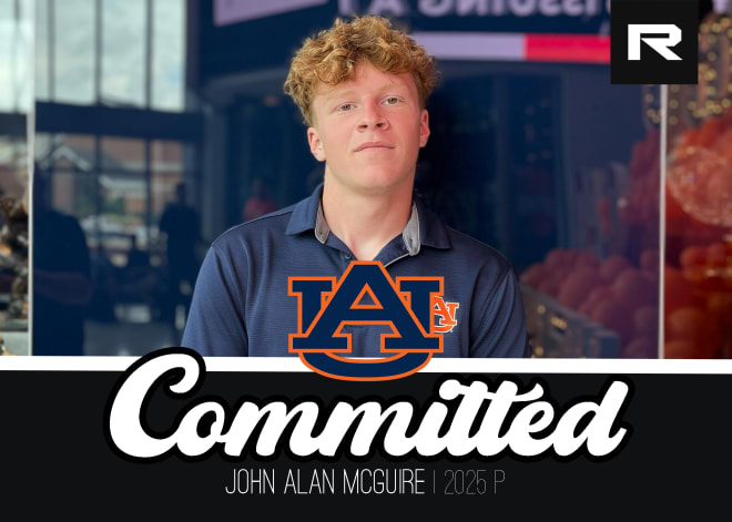 John Alan McGuire committed to Auburn Sunday.