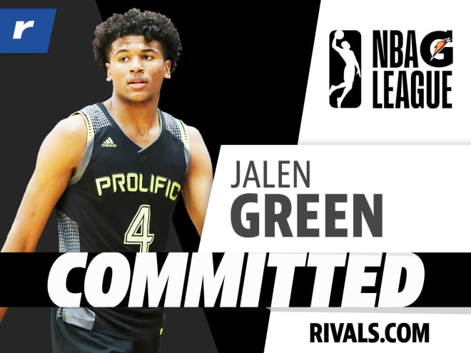 Jalen Green has officially bypassed college and will sign with the G  League. His deal is expected to be in range of $500,000 with an…