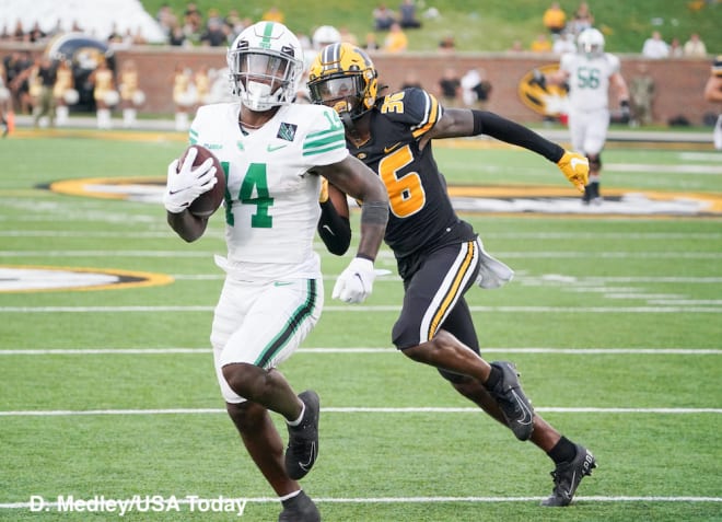 Missouri cornerback Darius Jackson started three games as a true freshman in 2021.