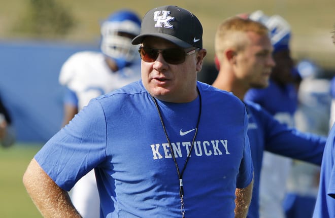 Kentucky head coach Mark Stoops.