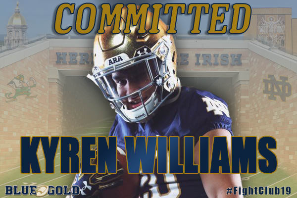 Notre Dame has landed a commitment from Missouri RB Kyren Williams 