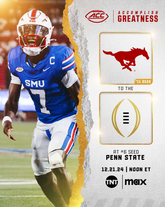 SMU is Selected No. 11, Will Face Penn State in Rd. 1 of the CFP ...