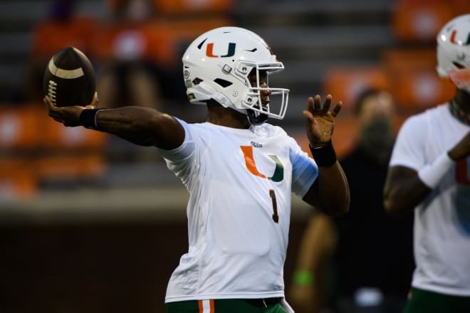 Miami Hurricanes football D'Eriq King