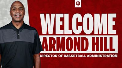 Armond Hill joins the Indiana staff. (IU Athletics)