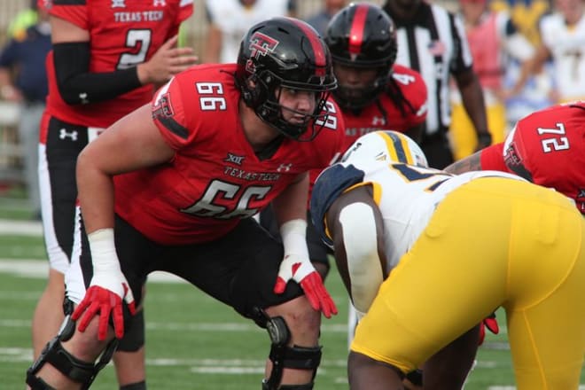 Matt Keeler played in 25 games the last two years for Texas Tech and made two starts in 2022.