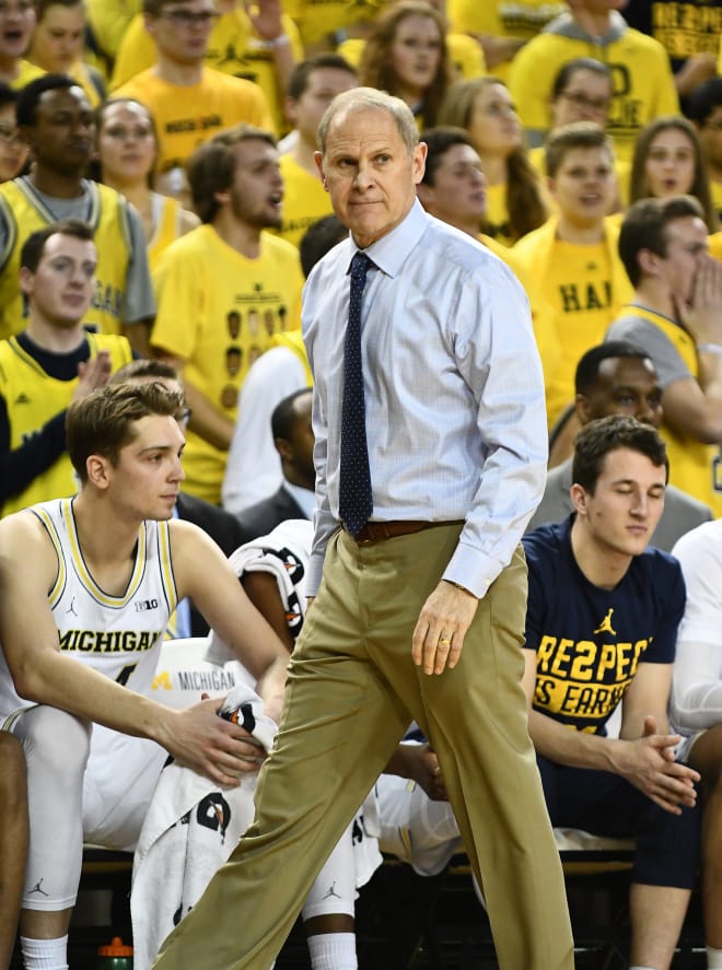 John Beilein and Michigan are still on the NCAA Tournament bubble with three regular season games remaining.