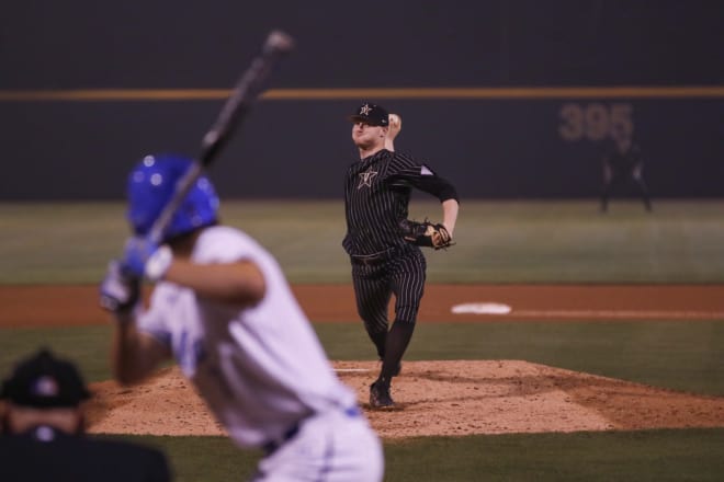 Drake Fellows threw seven innings of three-run ball at UCLA.
