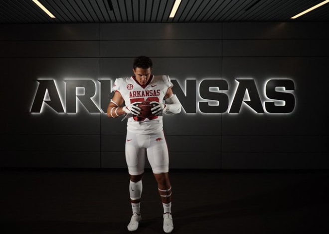 JJ Hollingsworth was Arkansas' first commitment in the 2022 class.