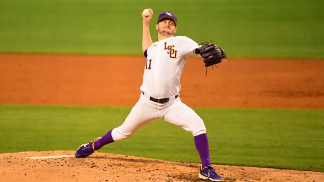 Landon Marceaux has emerged as a bonafide ace for LSU in 2021.