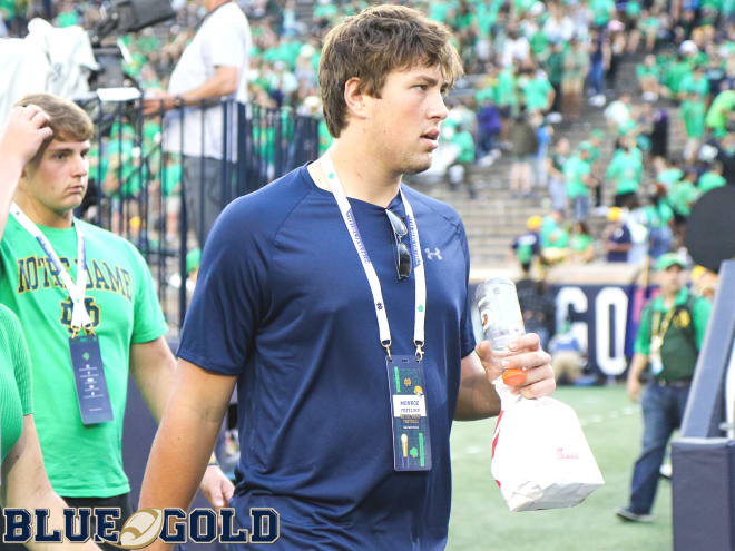 Notre Dame Fighting Irish football four-star offensive tackle Monroe Freeling