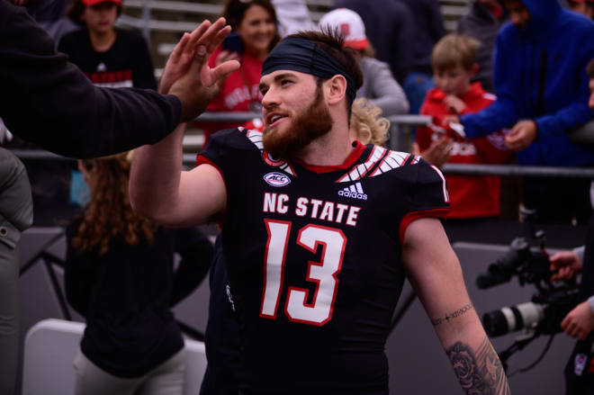 NC State redshirt junior quarterback Devin Leary and the Wolfpack were ranked No. 13 overall in the coaches poll Monday.