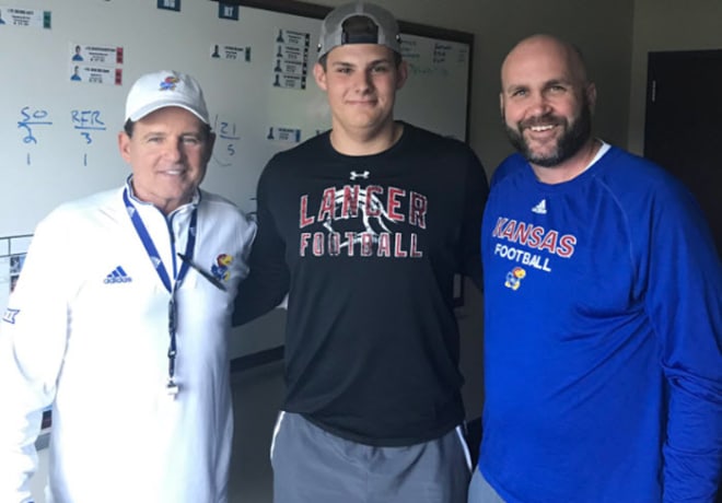Stoefen picked up his KU offer when Miles went into Meadow's office