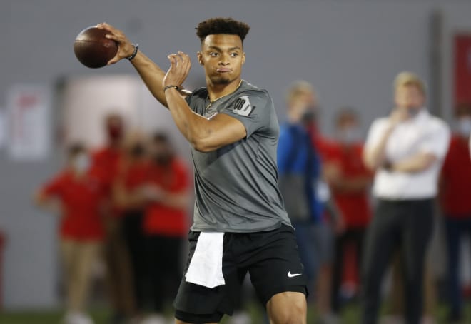 Justin Fields is one of the high-profile players to transfer in recent years. 