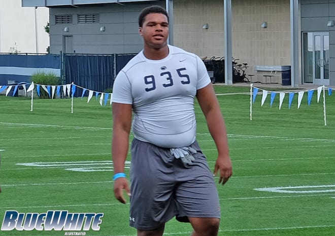 Mustipher took six visits to Penn State, most recently for the Lasch Bash BBQ last month. 