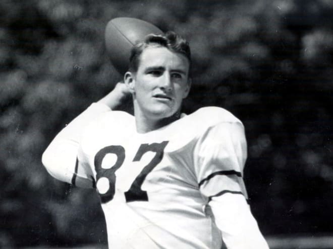 With the lopsided score against the Terriers, quarterback Bob DeMoss basically had the day off, attempting just six passes and completing four for one TD. 