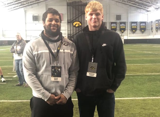 Isaiah Bruce and Gennings Dunker are the latest small town finds for the Hawkeyes. 