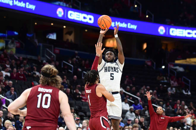 Jay Heath led the Hoyas in scoring via 23 points. 