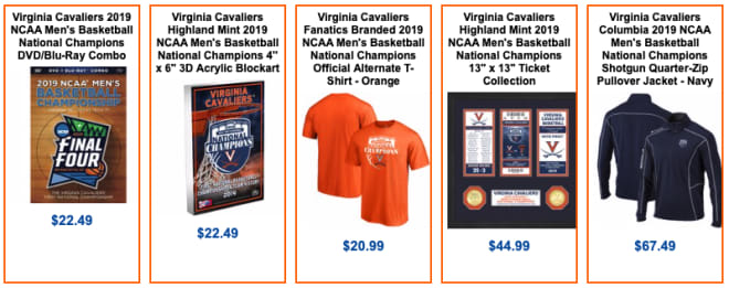 Support CavsCorner by using our link to shop for UVa gear!