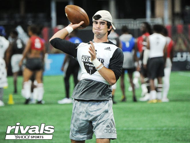 Notre Dame 2020 quarterback commit Drew Pyne will kick off his junior campaign this weekend 