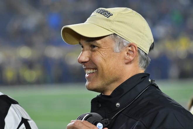 Dave Clawson's offense creates doubt on defense and smiles for the Demon Deacons.