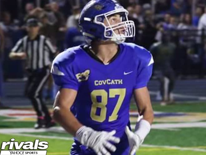 Tight end Michael Mayer notched five receptions for 100 yards and a touchdown in Alexandria (Ky.) Covington Catholic’s 49-14 victory over Fort Mitchell (Ky.) Beechwood this past weekend.
