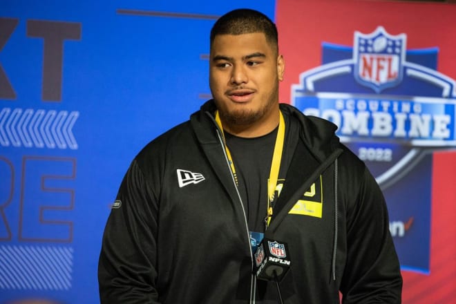 Daniel Faalele one of four Gophers selected in the 2022 NFL Draft (Photo: Trevor Ruszkowski - USA Today Sports)