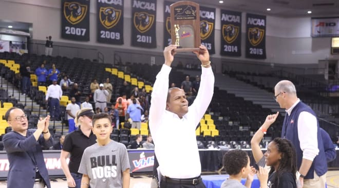 Doug Ewell celebrated a convincing State Championship win, his first as Westfield's Head Coach