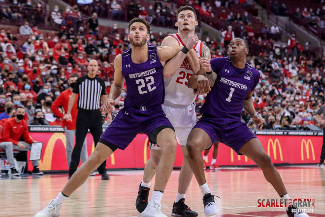 Redshirt senior forward Kyle Young and Ohio State earned the home win against Northwestern Sunday. 