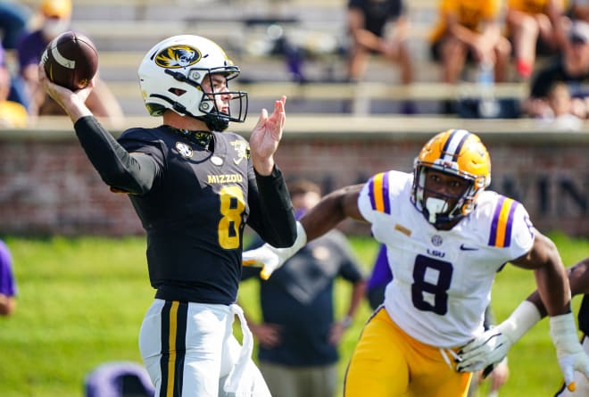 Connor Bazelak and Missouri will play their first game in three weeks if Missouri is able to take the field against South Carolina on Saturday.