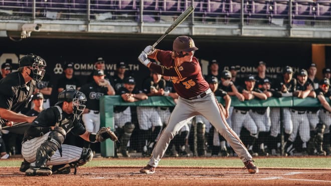 Slugger Ethan Long looks to turn the page on a struggling 2022 season (ASU Baseball Twitter Photo)