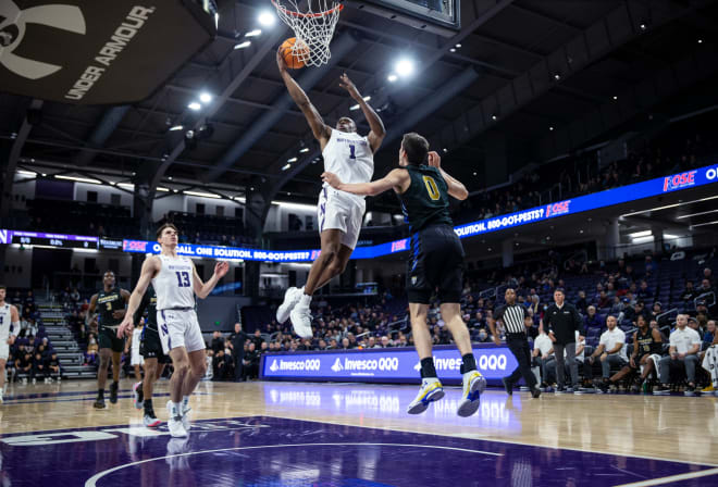 While Audige has spearheaded Northwestern's defensive revolution, he and his teammates have been unable to crack the code offensively. (Northwestern Basketball)