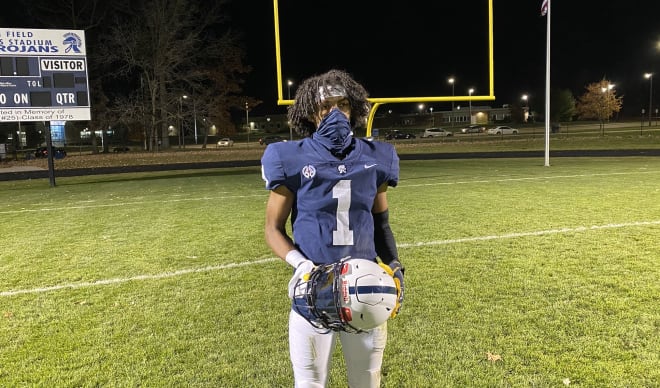 Michigan Wolverines football wide receiver pledge Andrel Anthony has hauled in 20 passes for 421 yards  and two scores this season.