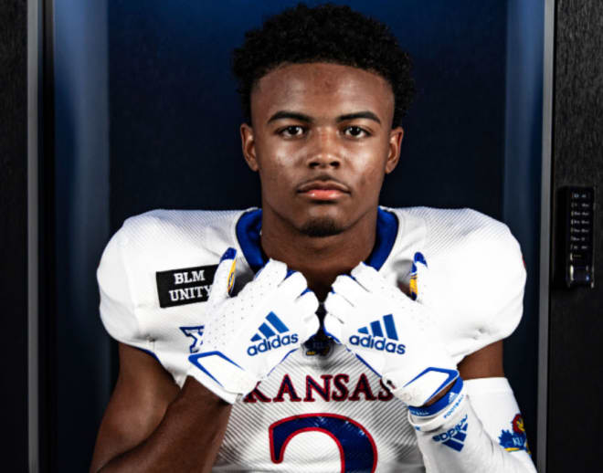 Dylan Edwards and his family visited KU on Saturday