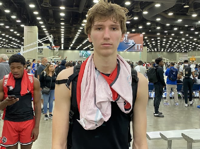 Matas Buzelis is one of the most complete players in the EYBL. We chatted with him Saturday in Louisville. 