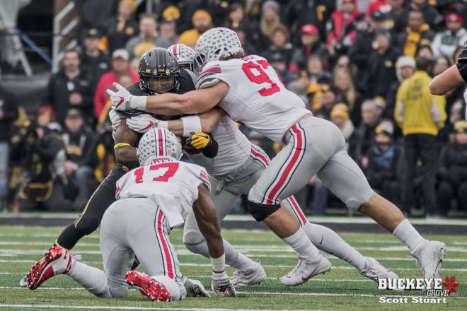 Nick Bosa is one of several Buckeyes to have a targeting call levied