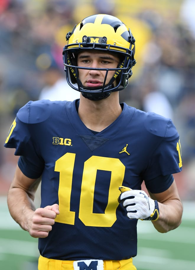 Michigan Wolverines football quarterback Dylan McCaffrey is opting out of the season and will pursue a transfer.