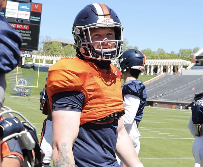 Brennan Armstrong is excited about all the weapons UVa will have this fall.