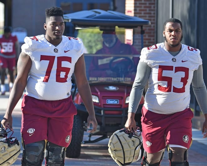 Redshirt freshman offensive linemen Darius Washington and Maurice Smith have started for most of this season.