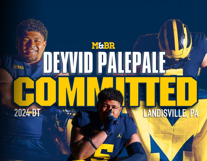 2024 DL Deyvid Palepale follows his heart as he flips from USC to Michigan  - Maize&BlueReview