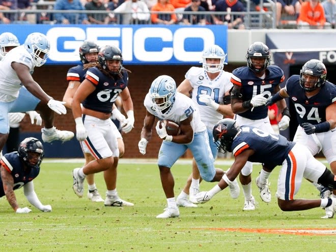 Elijah Green had a big game for the Tar Heels.