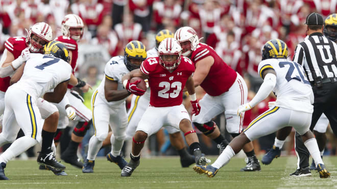Wisconsin's Jonathan Taylor demonstrated why he's once again a Heisman Trophy candidate.