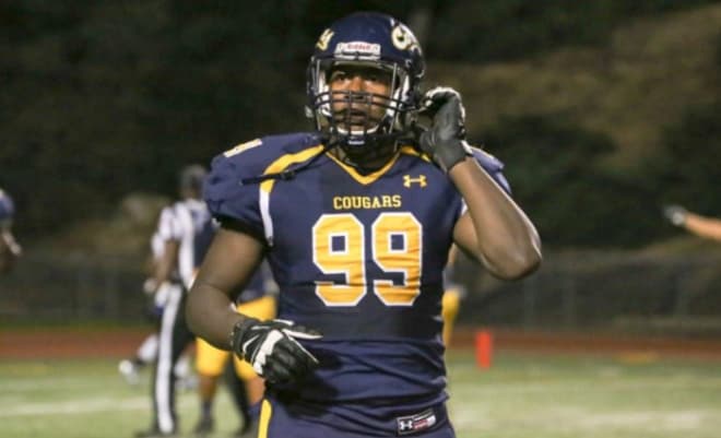 College of the Canyons (Calif.) DE Dorian Gerald is considering an OV to Texas Tech in Jan.