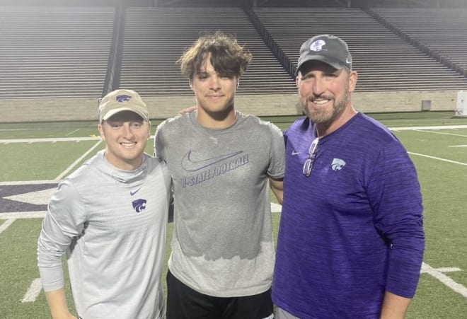 Austin Romaine (middle) pictured with Devin Klieman and Steve Stanard