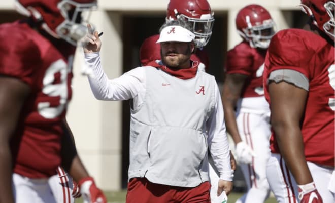 Alabama defensive coordinator Pete Golding. Photo | Alabama Athletics 