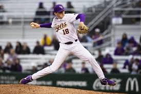 Cole Henry, like the rest of the returning LSU pitchers, has been shut down all summer in order to return fresh and relaxed when fall practice starts Sept, 29