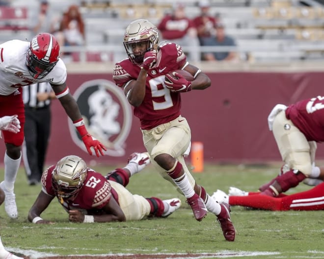 Running back Lawrance Toafili and the FSU football team will open practice on Saturday.