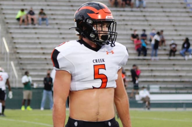 Port Orange (FL) Spruce Creek LB Maverick Baranowski recently picked up an offer from Tulsa.